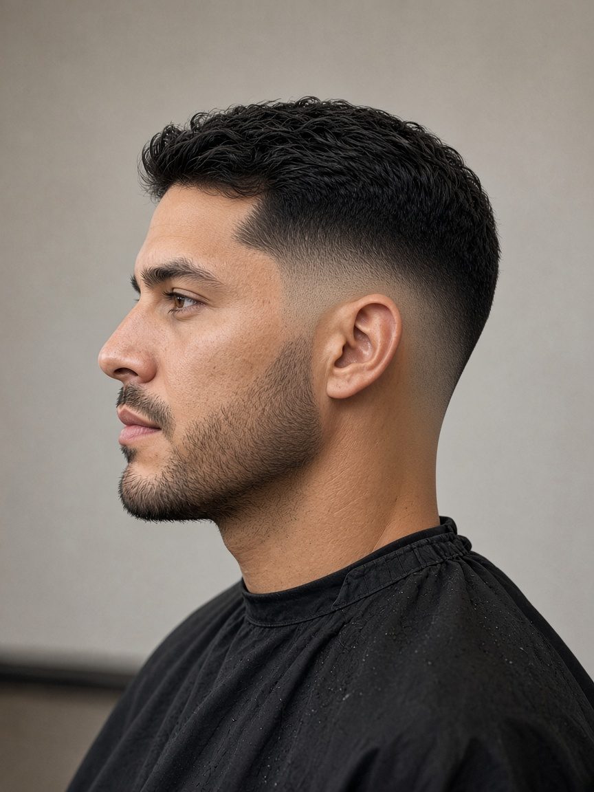 Skin Fade, Seitenprofil